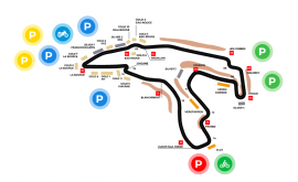 Belgie F1 - Parking